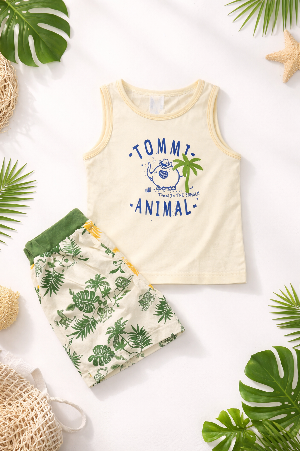 Tommi Animal Boys Tropical Summer Set