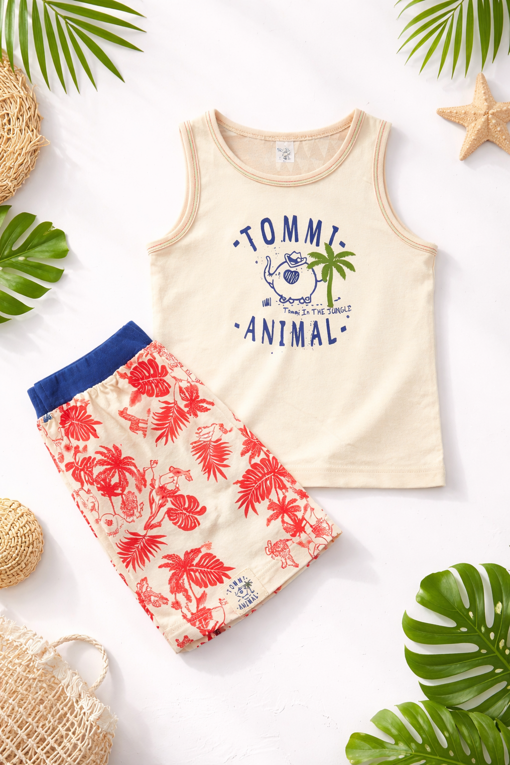 Tommi Animal Boys Jungle Summer Set