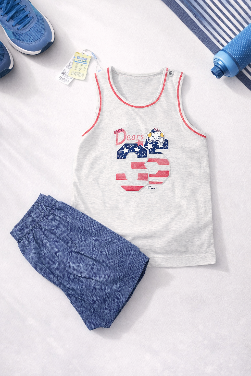 Mini Dears Boys Summer Tank Set