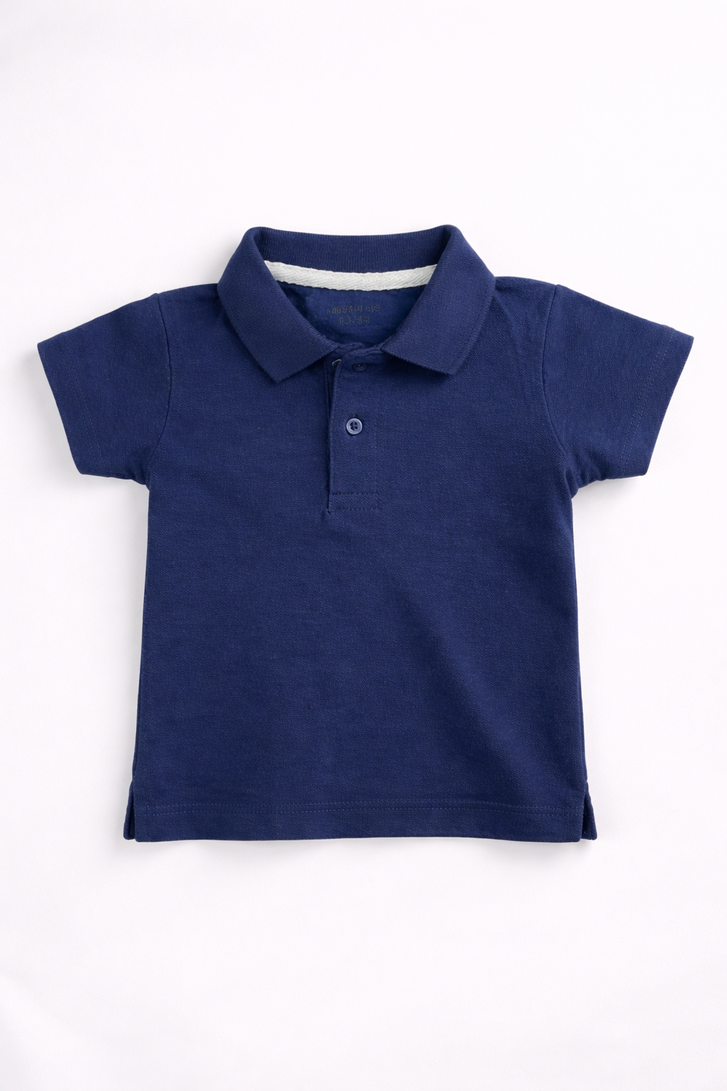 Classic Navy Blue Polo Shirt – Kids Cotton Tee