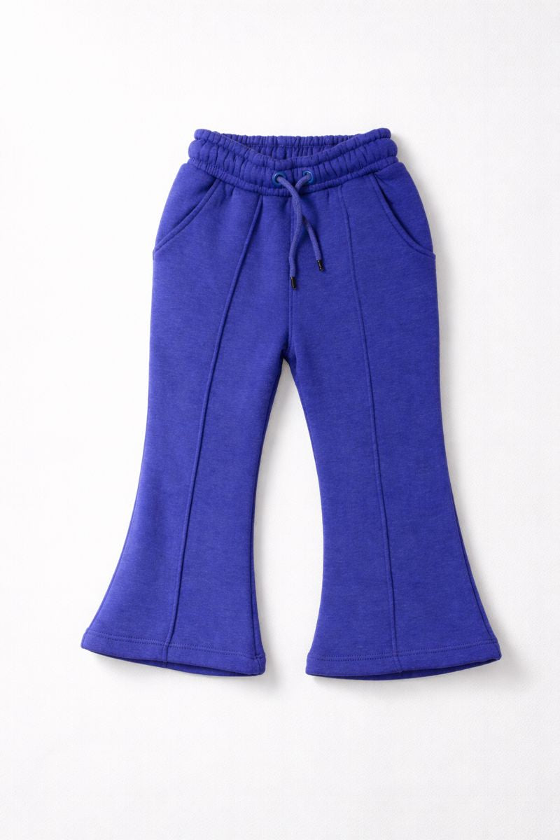 Girls Royal Blue Cartoon Co-Ord Set