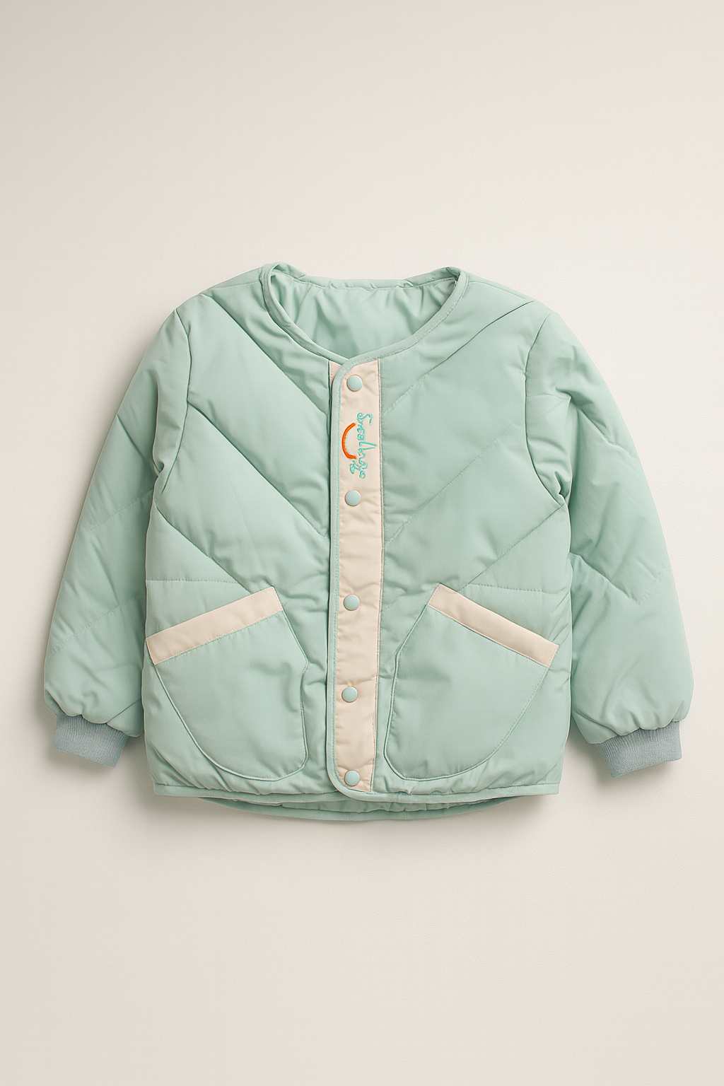 Mint Cozy Quilted Winter Suit