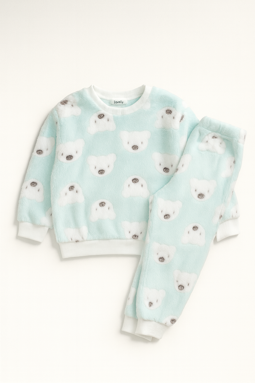 Polar Bear Soft Fleece Winter Set