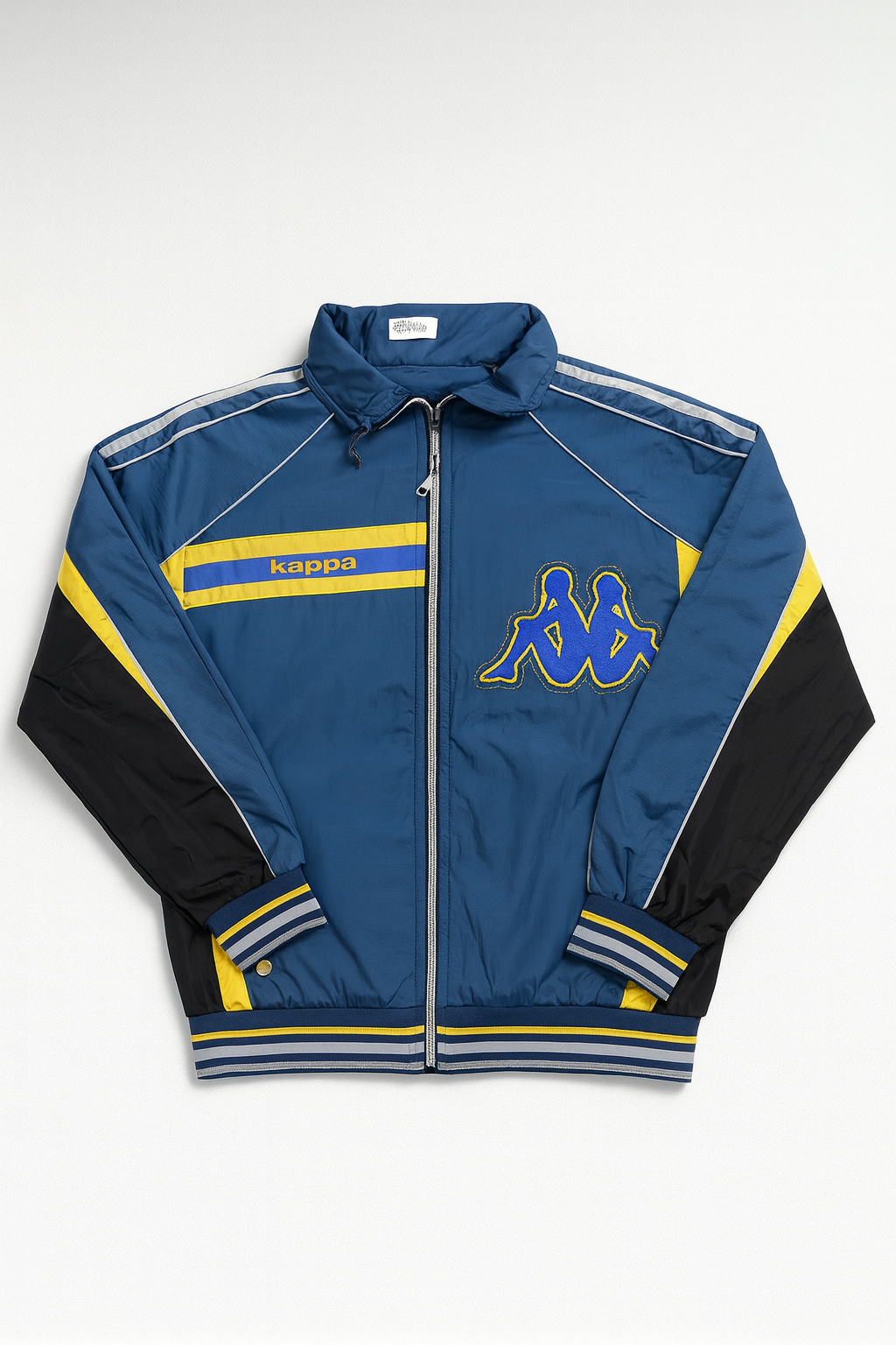 Boys Kappa Colorblock Windbreaker Tracksuit – Jacket & Trouser Set