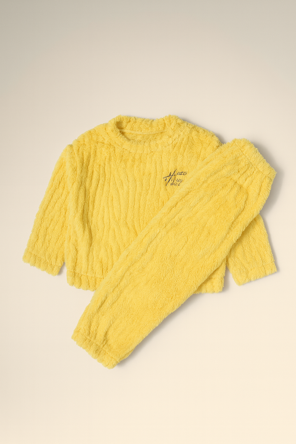 Sunny Fluffy Sherpa Winter Lounge Set