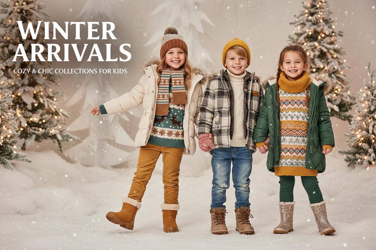 Kids Fashion Winter arrivals 